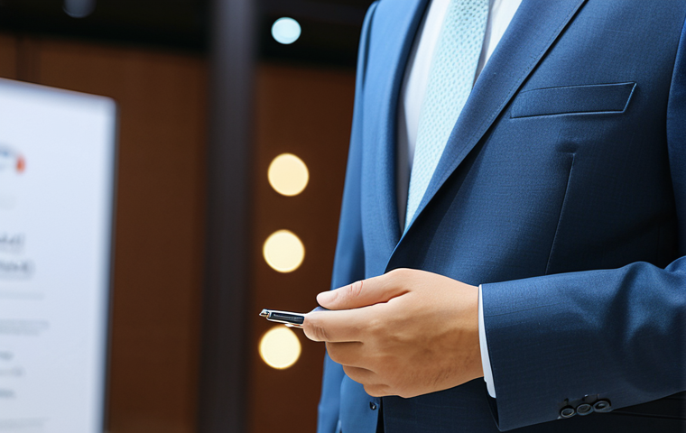 JLPT N1 자격증 소지자의 평균 연봉 - **Subject:** A confident Arab professional, fully clothed in modest business attire, giving a presen...