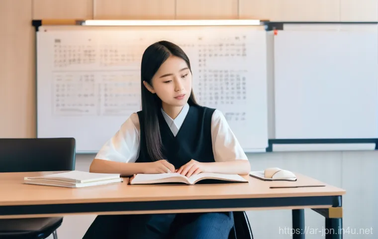 JLPT와 일본어 능력 시험 대비 문제 유형 분석 - **Prompt 1: The Strategic Learner's Mindset**
    "A serene and focused young adult (15+ years old, ...