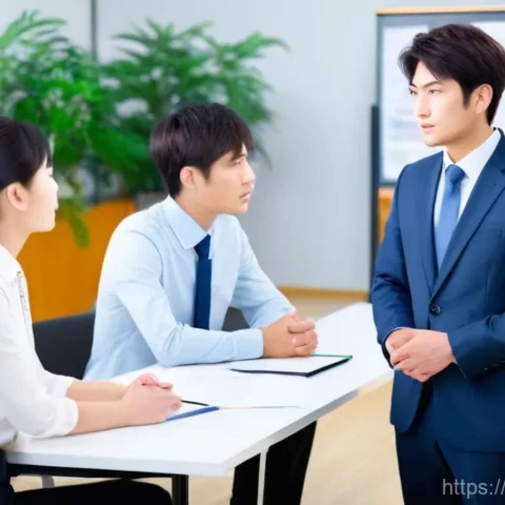JLPT와 일본 내 직업군별 일본어 활용 사례 - Mastering Respectful Communication (Keigo) in a Japanese Office**
    "A bright, modern, and profess...