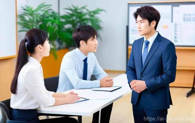 JLPT와 일본 내 직업군별 일본어 활용 사례 - Mastering Respectful Communication (Keigo) in a Japanese Office**
    "A bright, modern, and profess...