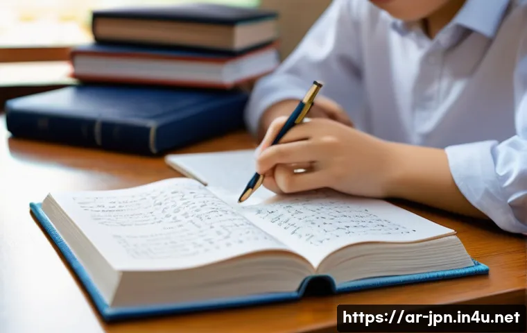 JLPT와 일본 내 유학생을 위한 학습 가이드 - **A focused student mastering Japanese.**
    "A diligent young student of Middle Eastern descent is...
